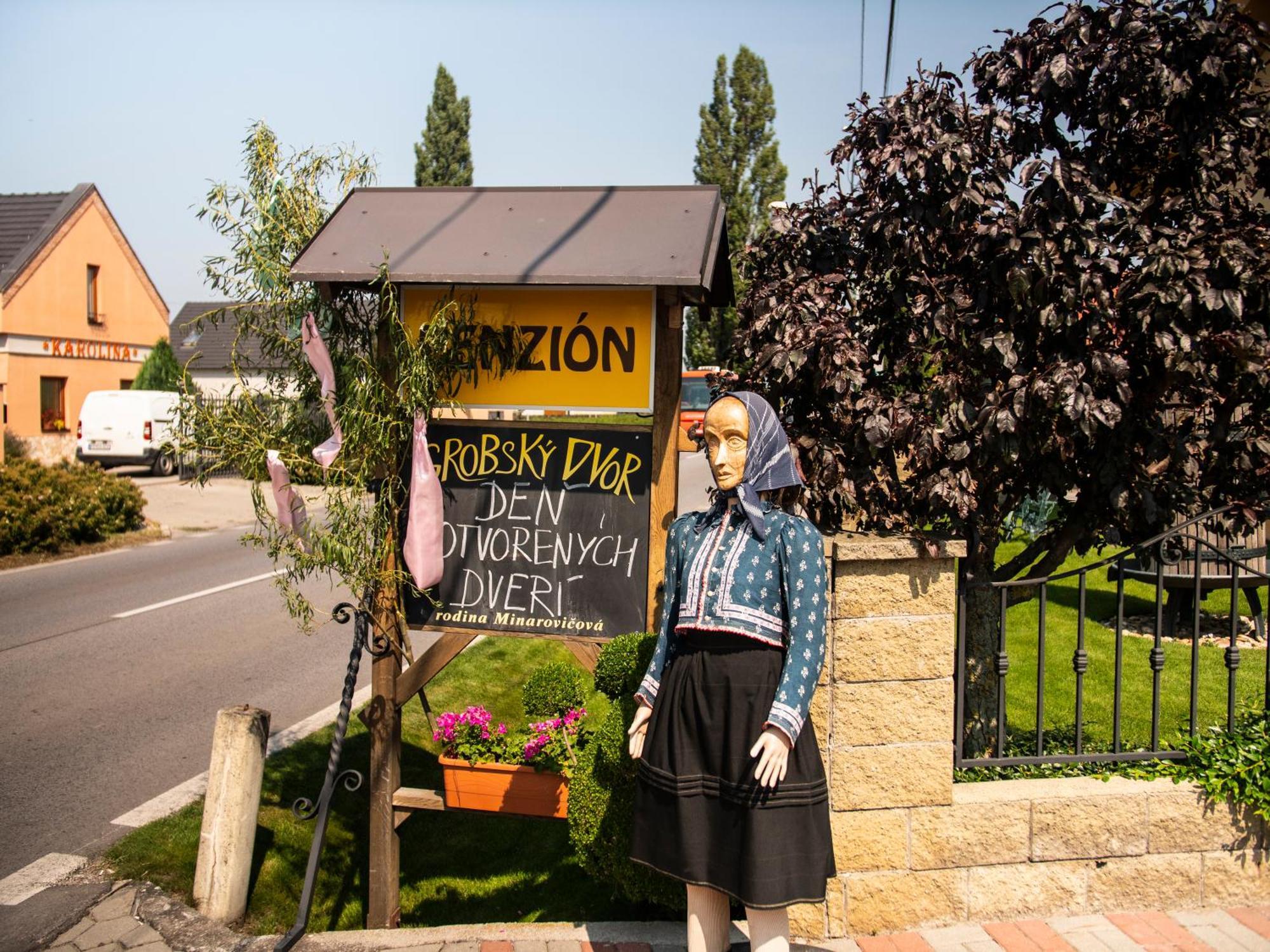 Penzion Grobsky Dvor Slovensky Grob 외부 사진